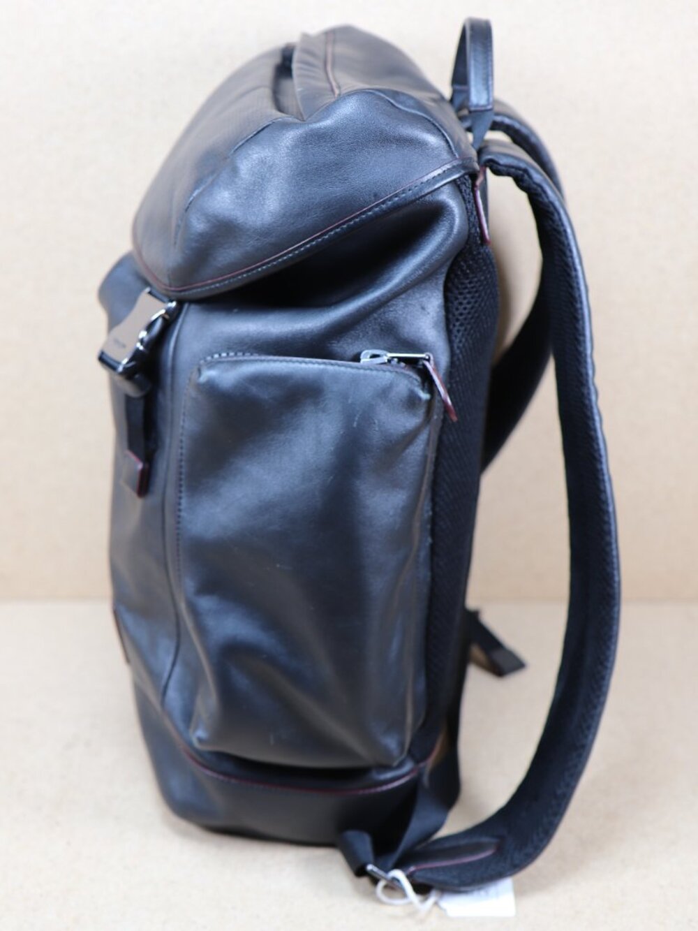 Coach Men's Ranger Large Leather Backpack - Picture 3 of 9